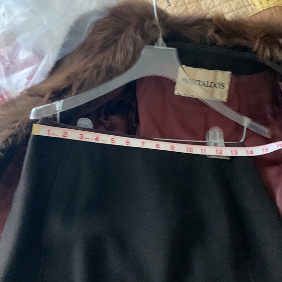 VINTAGE. Brown cashmere suit with fox collar. Excellent condition! - Picture 8 of 9